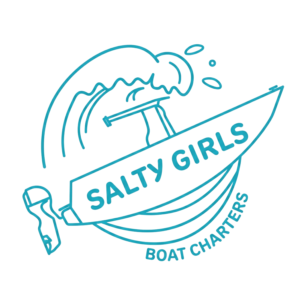 SALTY GIRLS CHARTERS logo