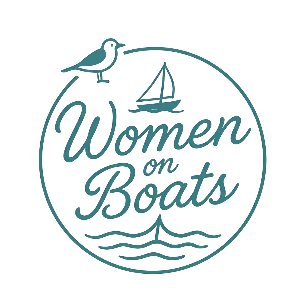 WOMEN ON BOATS logo